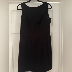 Alyx Black Sheath Mini Dress Crew Neck Sleeveless
